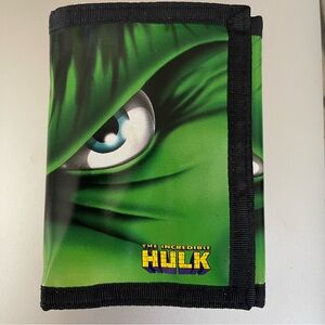 2003 Marvel Character-The Incredible Hulk Eyes Trifold Wallet unused